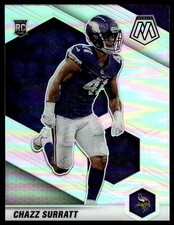 2021 Panini Mosaic #368 Chazz Surratt Silver Prizm