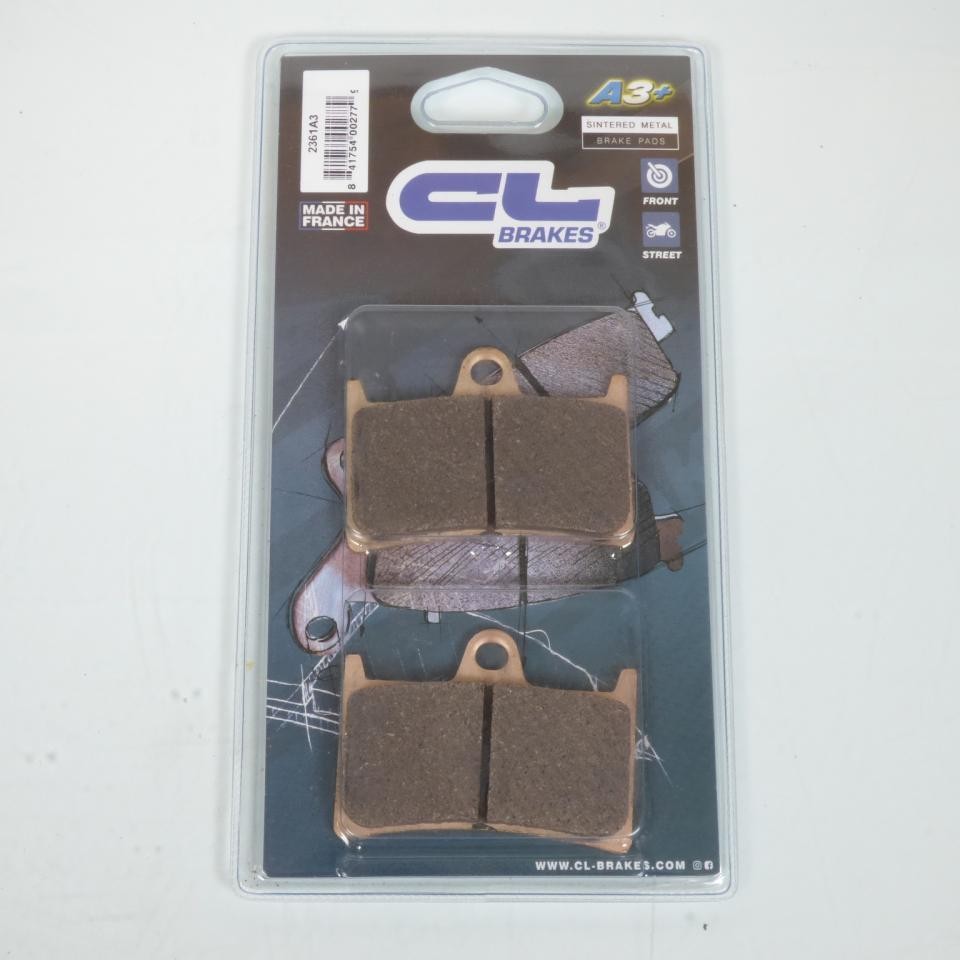 Plaquette de frein CL BRAKES 2361A3+ pour moto Yamaha Fazer 1000