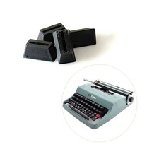 New Rubber Feet for Olivetti Lettera 31 32 33 DL Dora Typewriter Part Underwood thumbnail