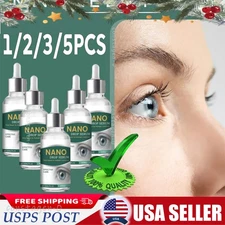 ~5X Nano Eye Drops Serum,Natural Nano Lubricant Eye Drops for Dry Eye Presbyopia