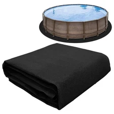 Swimline Hydrotools Above Ground Round Liner Pad, Pool Protector Mat, 27 Ft