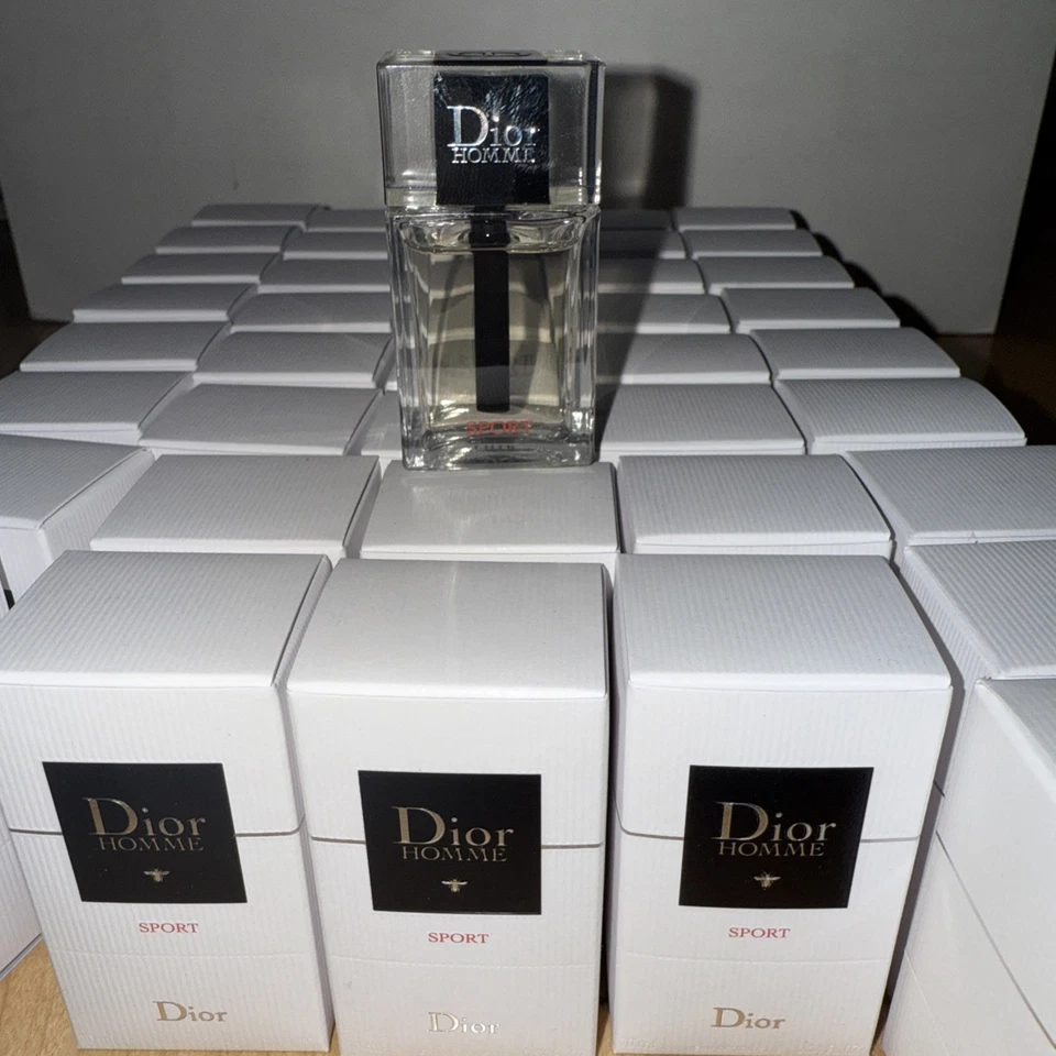 Dior Homme Sport Eau de Toilette EDT Mini Tamaño de Viaje Splash 10 ml/0,34 fl oz Nuevo Foto 4 de 4