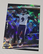 Justin Tucker 2022 Panini Prestige #27 Xtra Points Diamond Baltimore Ravens