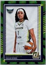 2025 Panini Donruss WNBA Green Laser NaLyssa Smith Parallel Card #48 Wings