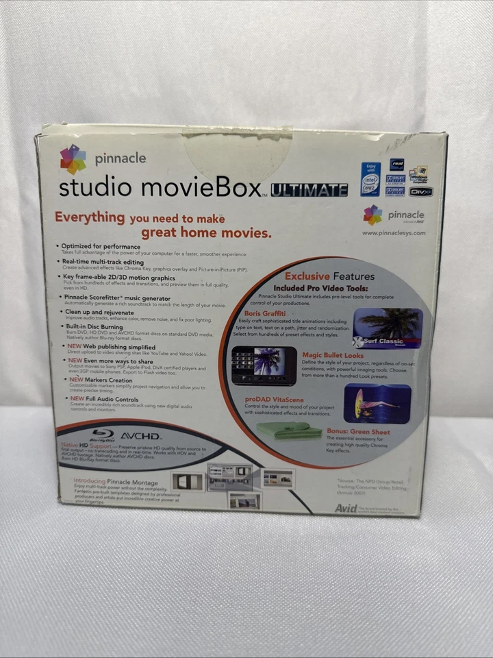 Pinnacle Systems GMBH 710-USB Studio MovieBox Ultimate -Cables Software Manuals - Image 3 of 4