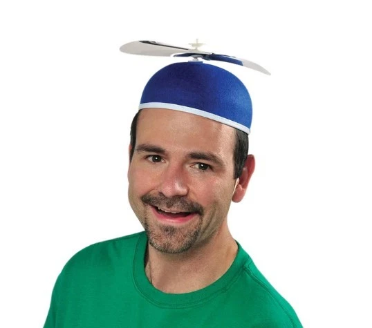 Gorro Propeller - Libro de cuentos - Accesorio de disfraz - Talla única - 2 colores Foto 4 de 4