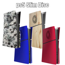 PS5 Faceplate Cover for PlayStation 5 SLIM Disc w/FAN Edition Choose Color
