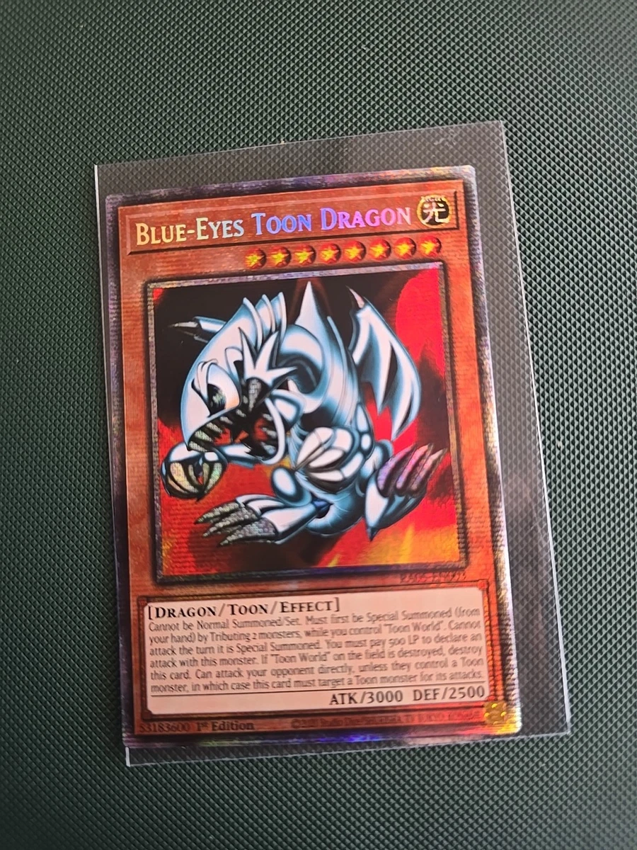 Blue-Eyes Toon Dragon RA05-EN003 Rarity Collection 5 for sale | eBay