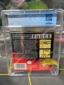 WOW CGC 9.6 A+ RARE GAMEBOY SEALED MERCENARY FORCE VIDEO GAME TOP POP GRADED