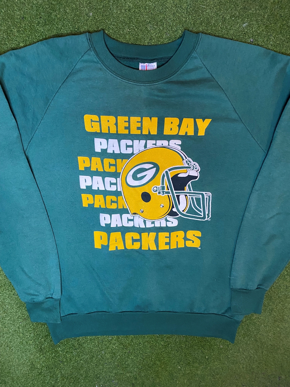 80s Green Bay Packers Vintage NFL Sweatshirt (Large) eBay
