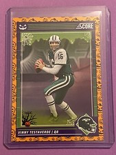 2024 Score Trick-A-Treat #225 Vinny Testaverde New York Jets Orange Pumpkins