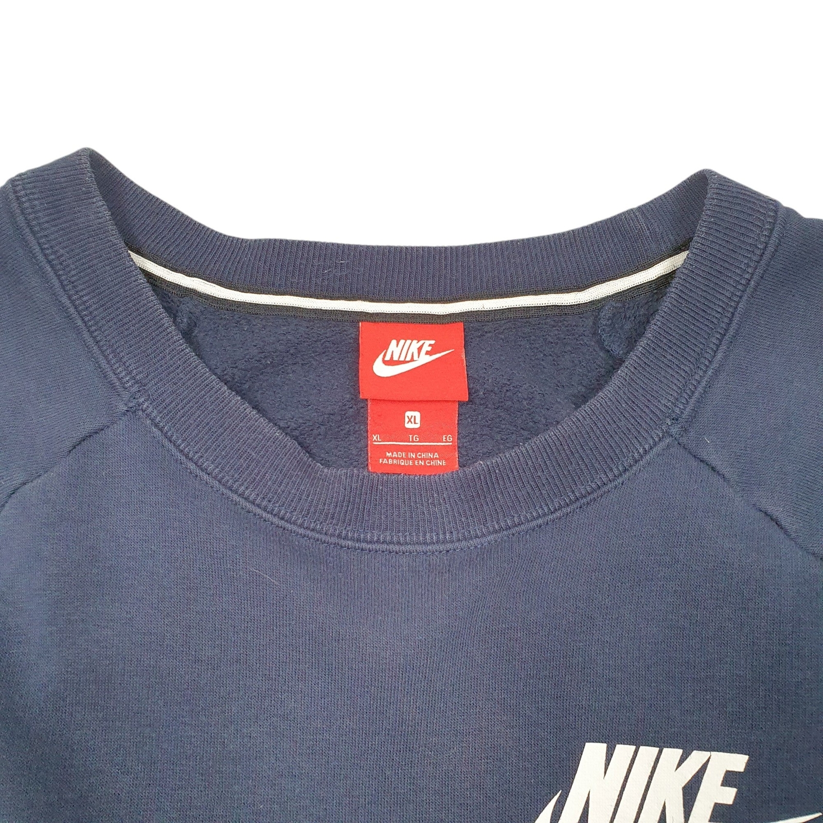 NIKE Crewneck Raglan Jumper Sweatshirt Mens XL image 2