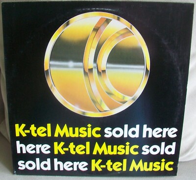 K-TEL MUSIC SOLD HERE SPRING 1983 LP & STORE DISPLAY RARE CROSBY STILLS & NASH