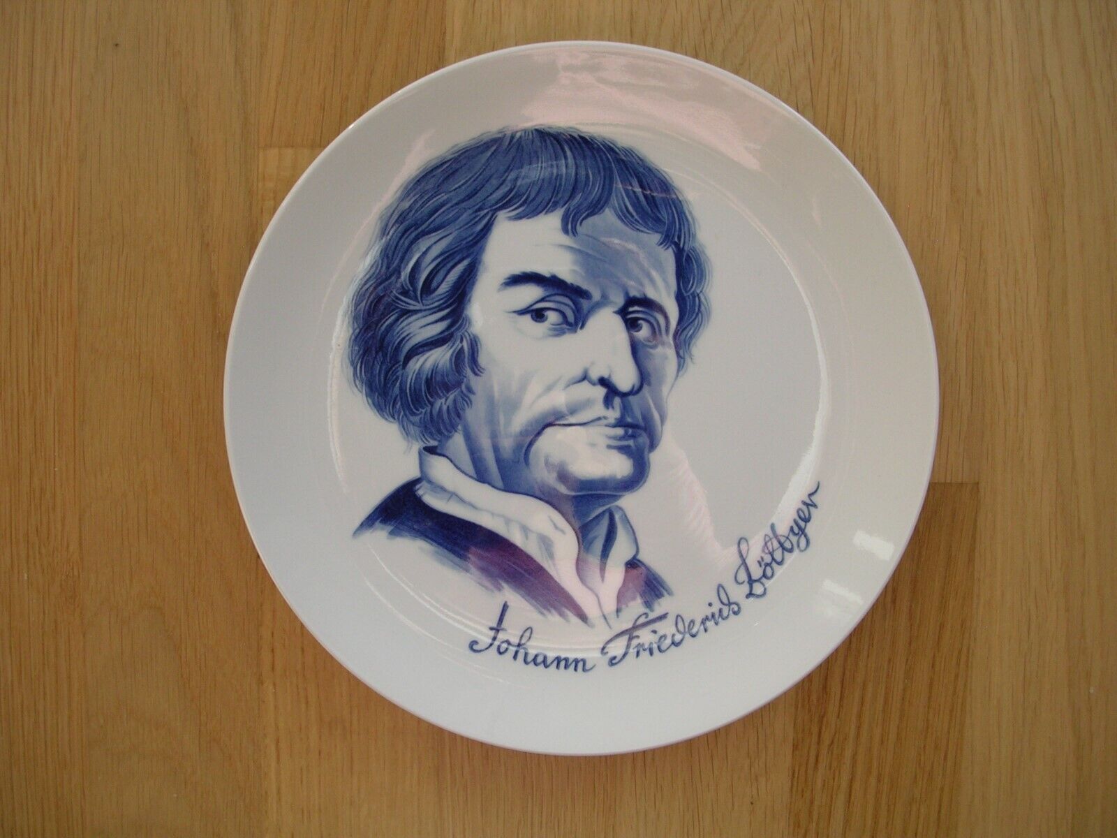 Image 01 - Meissen Plate Wall Plate Wall Commemorative Plate Johann Fried Erich Böttger