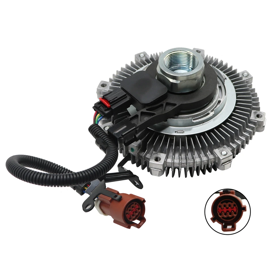 Embreagem de ventilador elétrico para Ford F150 Expedition Lincoln Navigator Mark LT 2007-2008 - Imagem 2 de 4