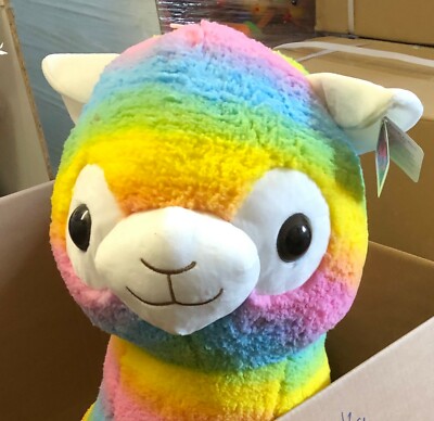 XL Alpaka aus '' Lammplüsch '' Kuscheltier Stofftier Lama Lamas Plüsch Tier Trend