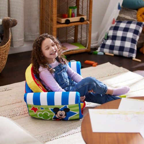 Marshmallow Furniture Kids 2-in-1 Flip Open Foam Compress Sofa Bed, Mickey Mouse - Picture 12 of 12