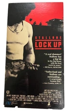 Lock Up (VHS, 1989) Rare First Release • Sylvester Stallone EUC