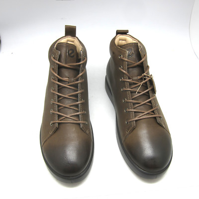 Ecco Corksphere 1M Men's Hi Top Sneaker Boot Leather New w/ Box