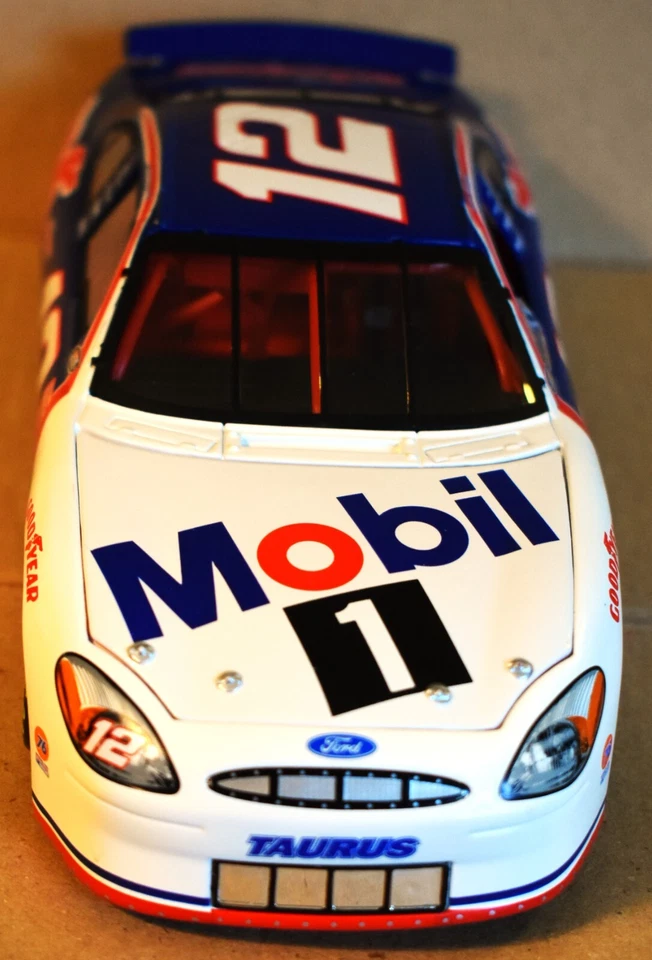 Ford Taurus 2000 1/24 #12 Jeremy Mayfield, móvil 1 edición limitada Estuche de espuma de poliestireno, nuevo en caja Foto 3 de 4