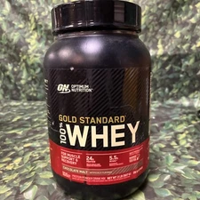 Optimum Gold Standard 100% Whey Protein Powder, Delicious Strawberry 29 Servings