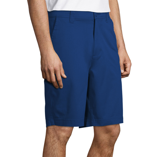 St. John's Bay Men's Comfort Stretch 10" Chino Shorts Sizes 40, 42, 44 New Navy - Picture 2 of 3