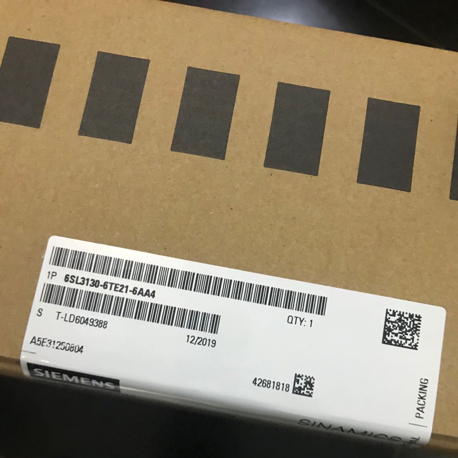 1PC Siemens 6SL3130-6TE21-6AA4 New In Box 6SL3 130-6TE21-6AA4 Expedited