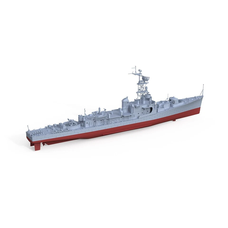 SSMODEL 1/200 Military Model Kit USS Dealey Frigate (DE-1006) Full Hull - Image 3 of 4