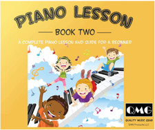 Libro 2 de lecciones de piano: una guía completa para niños y principiantes; personal codificado por colores