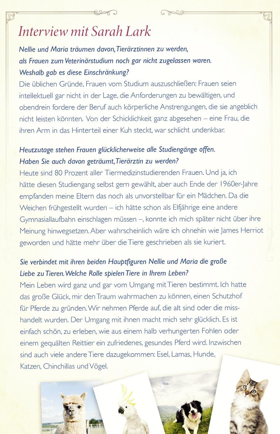 Thumbnail - Die Tierärztin - Große Träume Sarah Lark