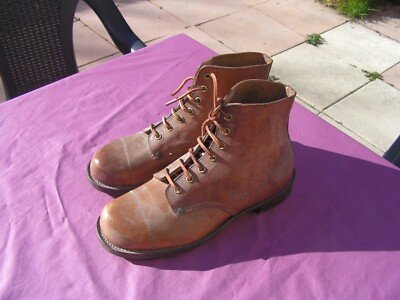 paire de brodequins militaires francais us ???? 1914 1918(gls)