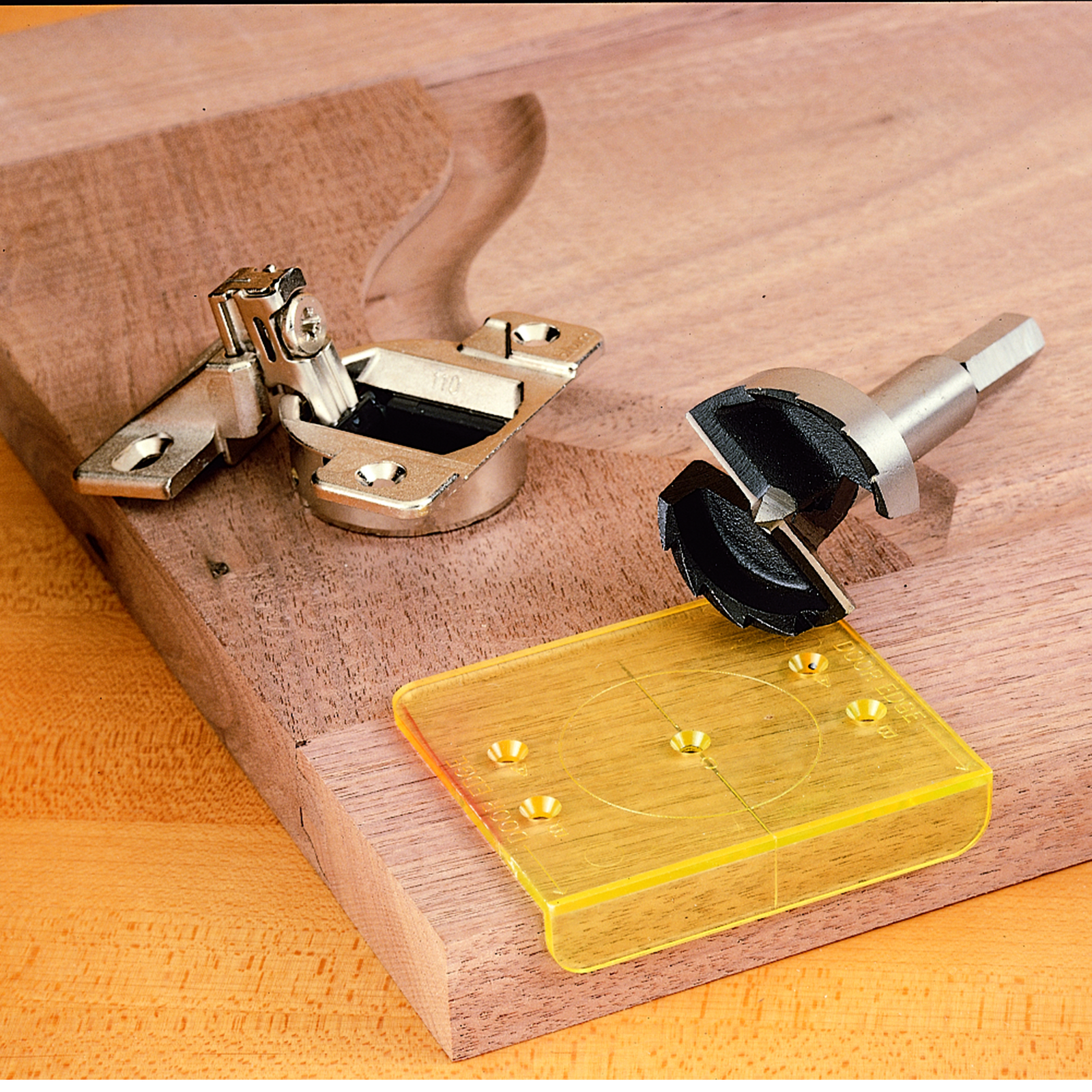 Woodriver Drillrite 35mm Hinge Jig and Bit