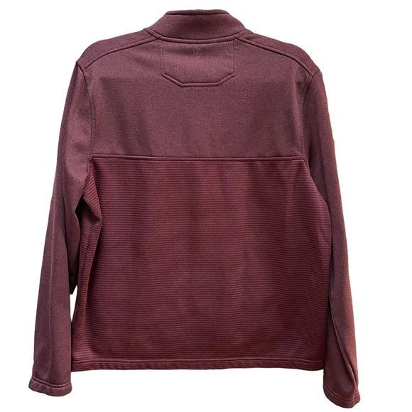 VETEMENTS IZOD Maglione Golf 1 4 Zip Pullover Hydra Shield Impermeabile Outdoor Taglia M