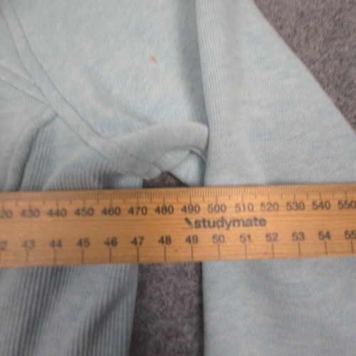 Lululemon Jumper Womens 8 Blue Scuba Long Sleeve Sports Full Zip Hoodie Size 8 - Picture 11 of 14