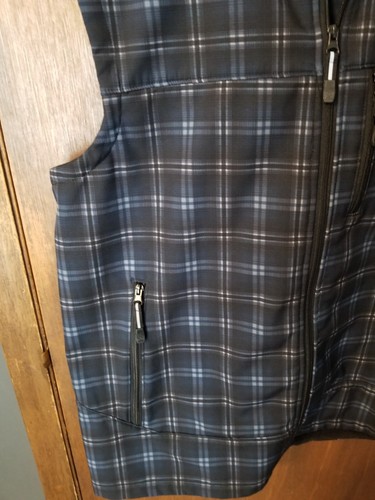 Roper Vest Full Zip Western Blue Plaid XXL - Picture 2 of 8