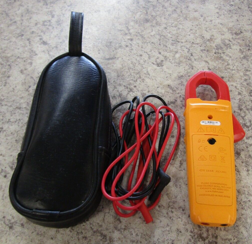 FLUKE 324 Clamp Meter, True-RMS, W/Leads & Case - Picture 5 of 11