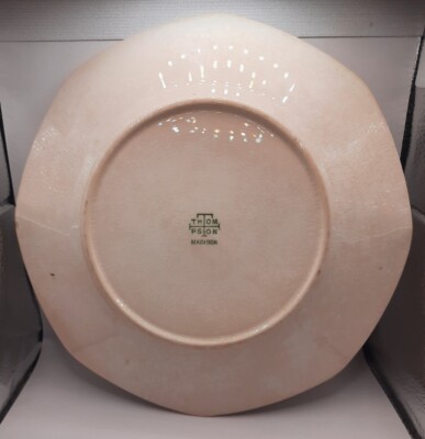 Vintage Thompson Madison Octagon Porcelain Floral Dinner Plate 9