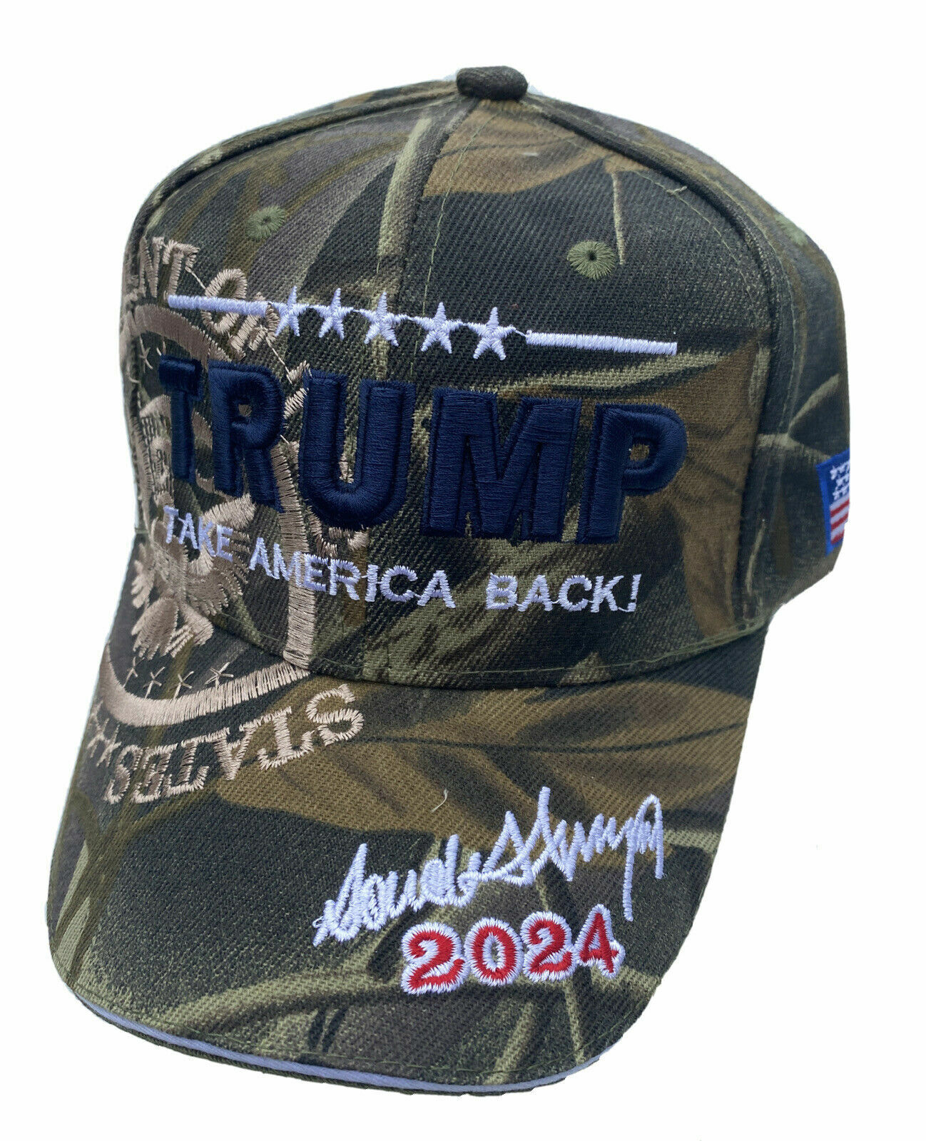 Trump Hat 2024 TRUMP 2024 HAT Take America Back Save America Embroidered Donald Trump Hat Cap E Dark Maga Hat 2024 - Foto 8