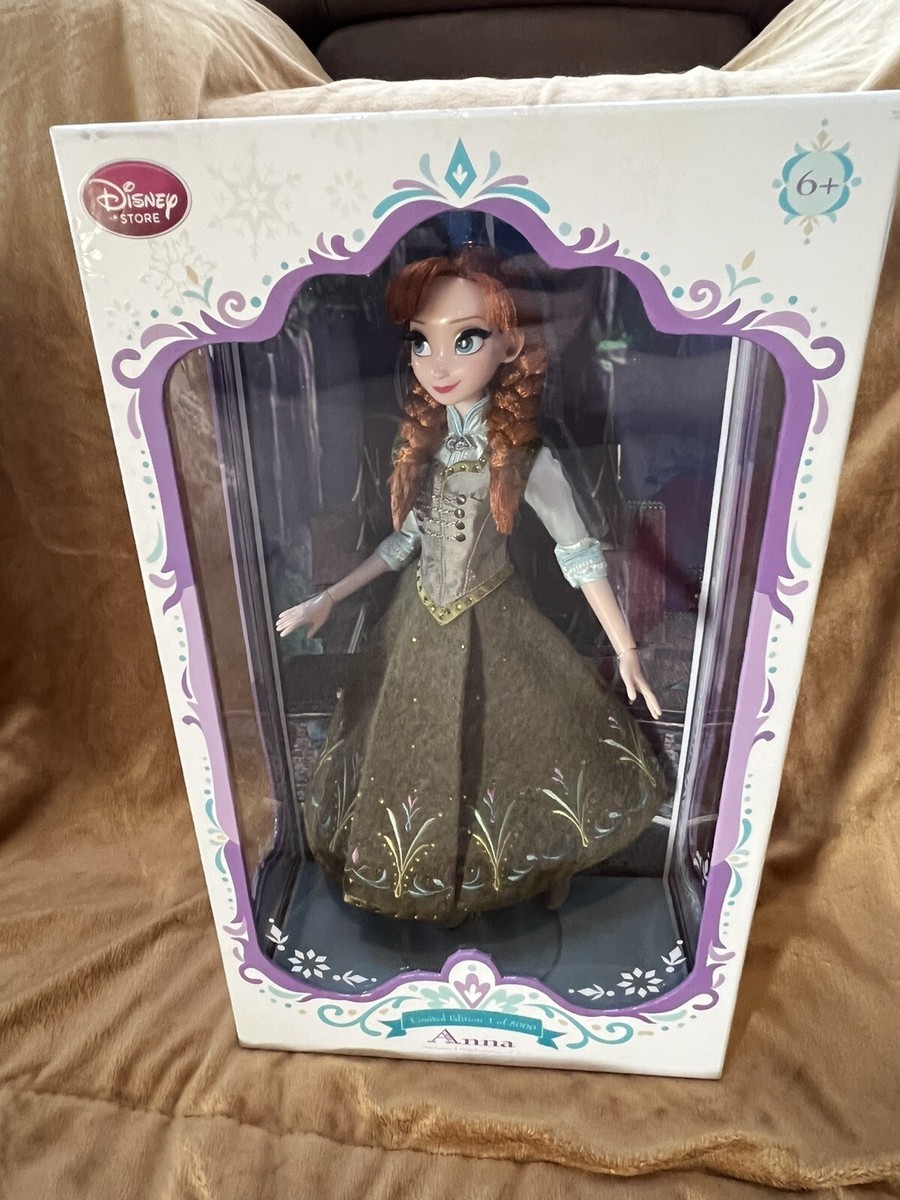 anna frozen doll green dress Disney Frozen Anna Plush Doll Bundle – TOYCYCLE main image 1