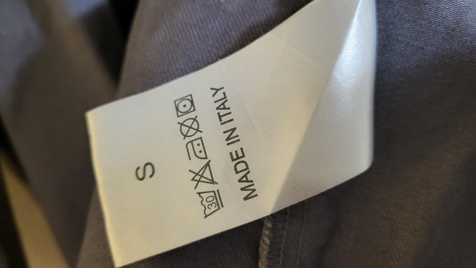 Authentic Raf Simons Leather Patch Logo Oversized… - image 7