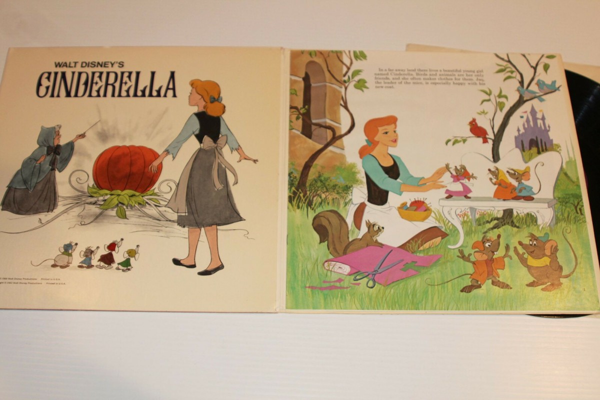 Walt Disney's Story & Songs from Cinderella 1969 ST3908