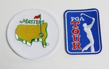 1 LOT OF 2 GOLF PGA TOUR MASTERS PATCH / PATCHES LOGO IRON-ON ITEM 131
