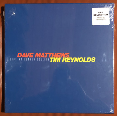 Dave Matthews & Tim Reynolds - Live At Luther College NEW Sealed Vinyl Box Set