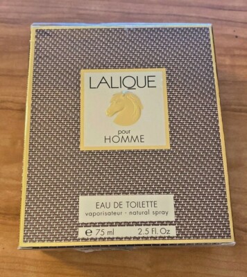 LALIQUE by Lalique Eau De Toilette Spray (Lion Head) 2.5 oz / 75 ml (Men)