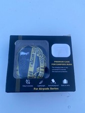 Premium Case skin for Airpod Buds , easy access charging port, lightweight , NEW