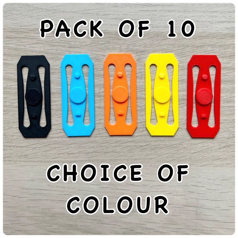 Hotwheels Track Connector Clips Pack of 10 Connection Spares Hot Wheels