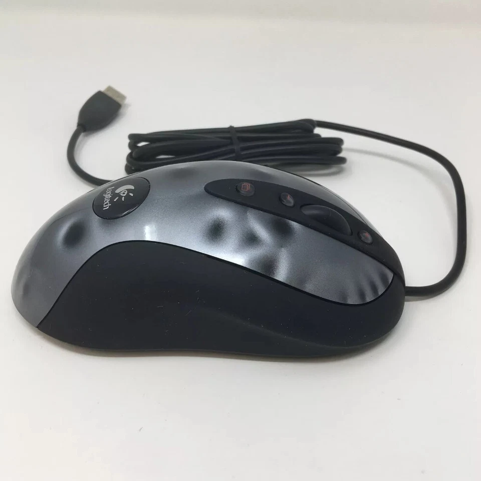 Logitech MX518 Wired Optical Gaming Mouse M/N M-BS81A P/N - Image 4 of 4