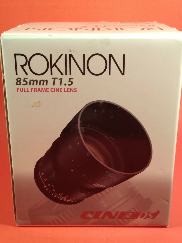Rokinon 85mm T1.5 Full Frame Cine Lens For Canon NIB - Image 3 of 4