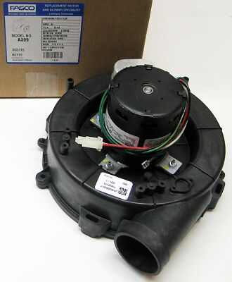 A20 ピロシキ Fasco A209 Furnace Heater Draft Inducer Motor Blower for Lennox