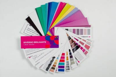 #ad #ad Clear Winter fan Personal Color Palette Your best colors colourpalettemagic $28.75